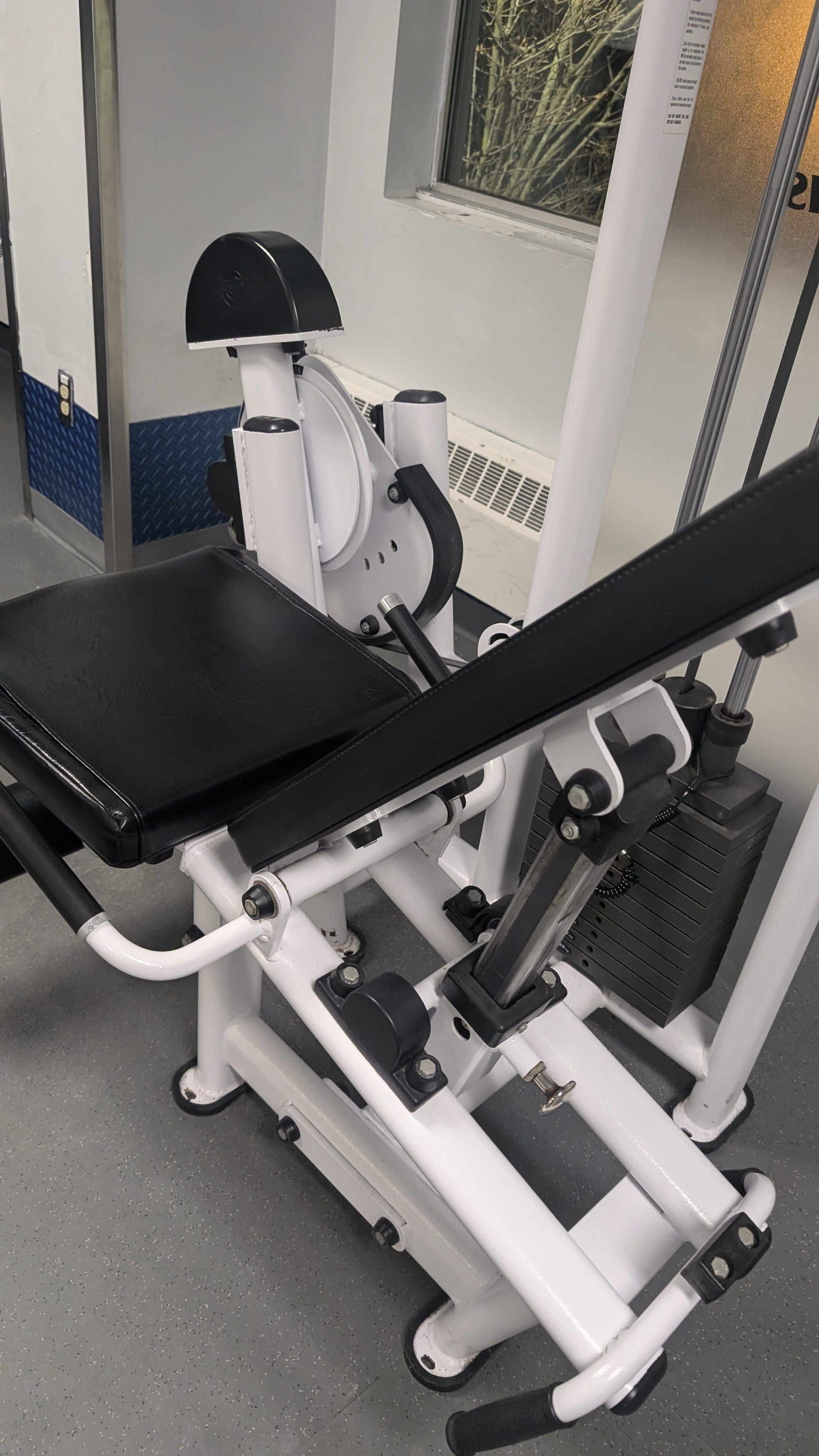 Was at the gym and recorded background noise.