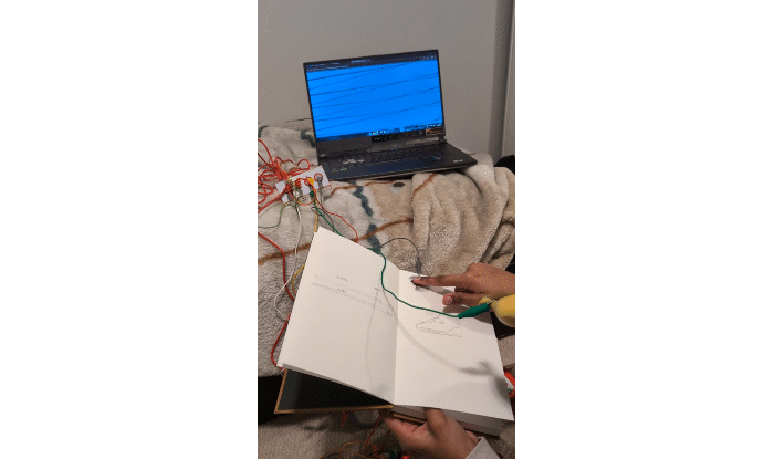 Here's my activity 2 formstorming that I worked on with Mikaela and Tanzeel. We experimented with fruits, jewelry, random objects that were conductive and made some non conductive objects conductive using copper tape or water.