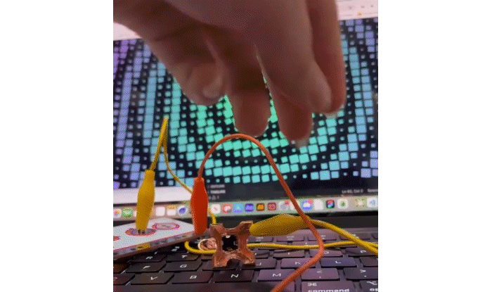 Here's my activity 2 formstorming that I worked on with Mikaela and Tanzeel. We experimented with fruits, jewelry, random objects that were conductive and made some non conductive objects conductive using copper tape or water.